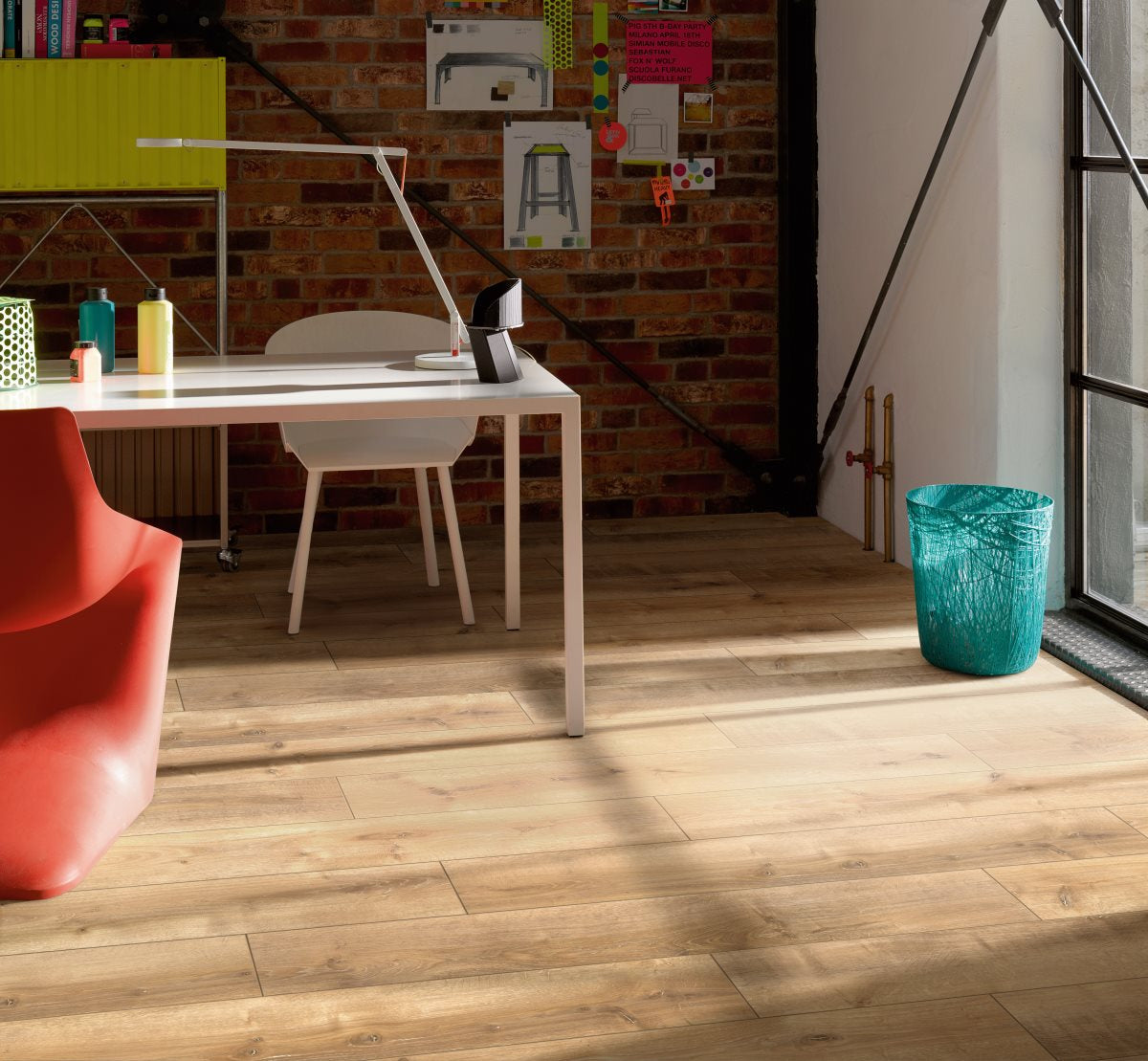 Laminaat Classic 1050 Eiken Monterey lichtjes gelast zijdemat.struc landhuis v-kant