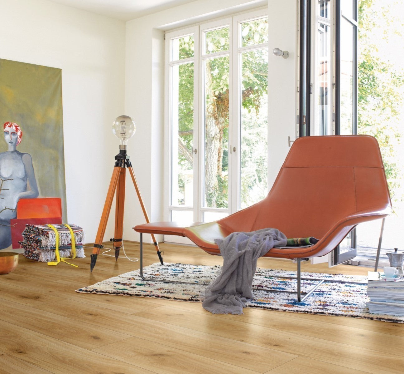 Laminaat Basic 200 Eiken Horizont naturel zijdemat.struc landh.mini.kant