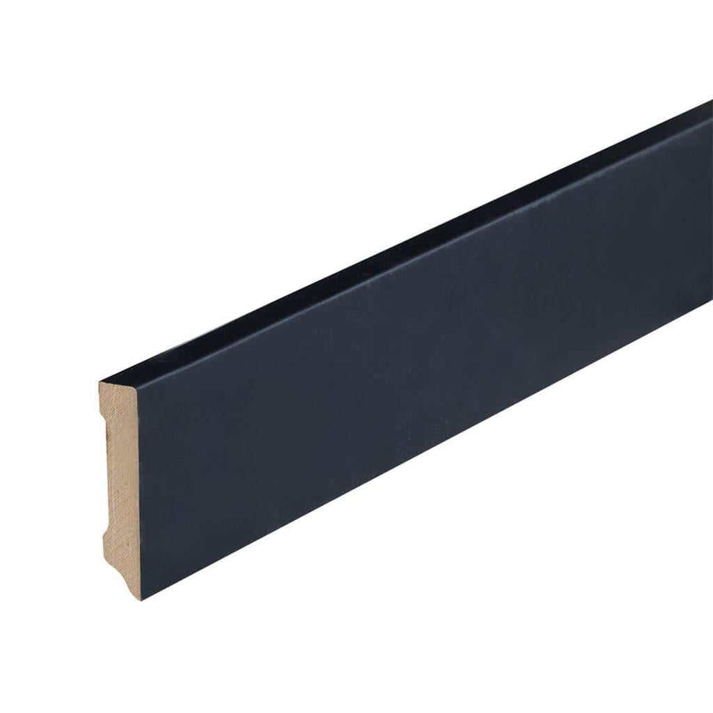 Folieplint Amsterdam 70x15 zwart
