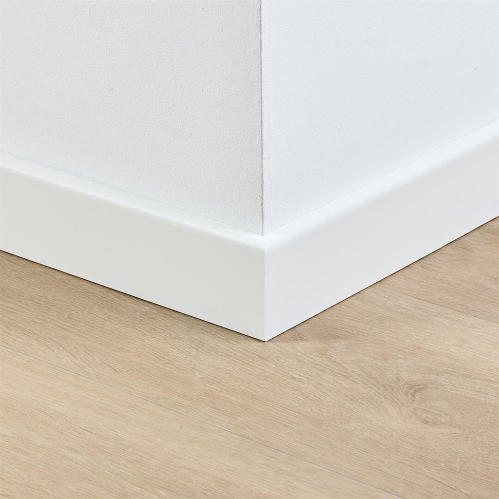 Gelakte plint Berlijn 70x12 wit