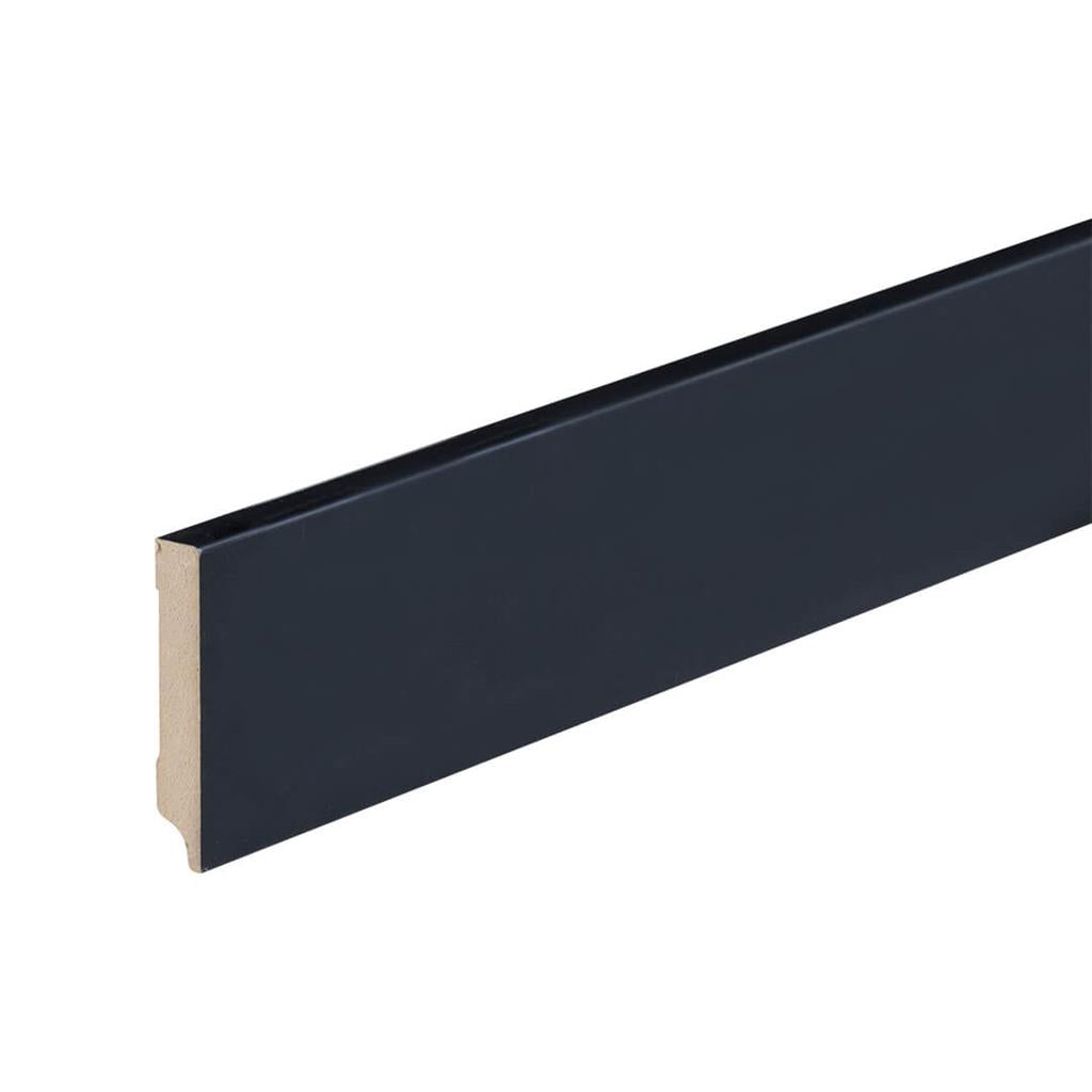 Folieplint Amsterdam 70x12 zwart