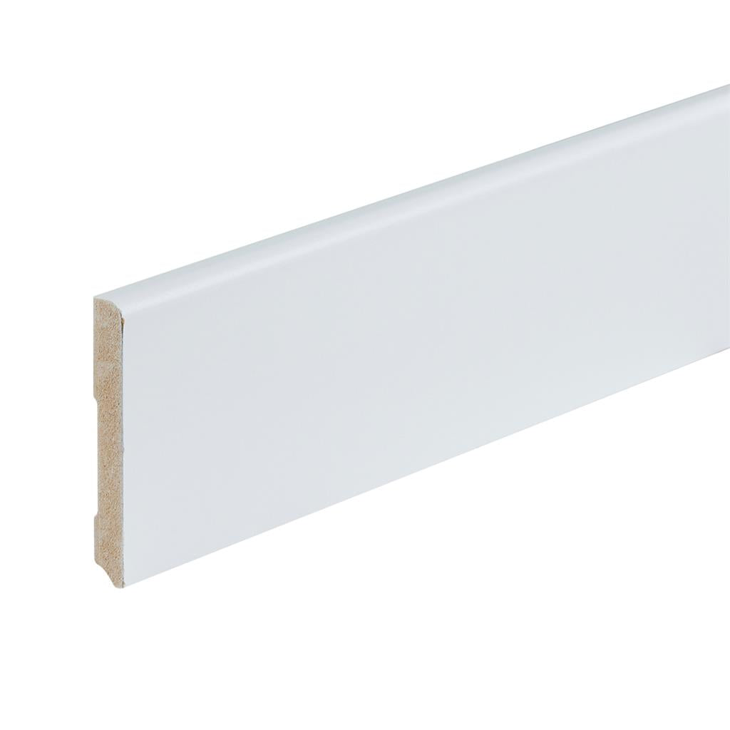 Gelakte plint Berlijn 90x12 wit