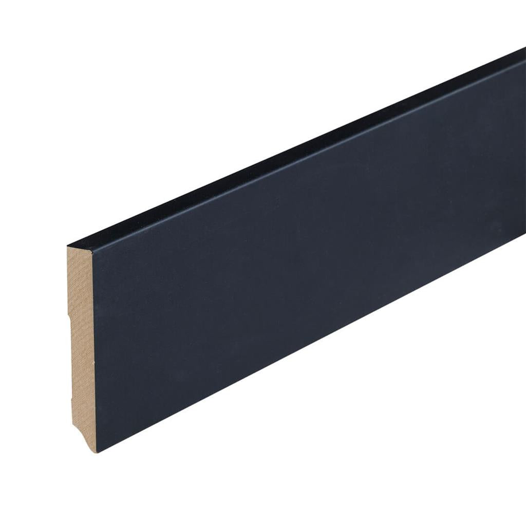 Folieplint Amsterdam 90x12 zwart