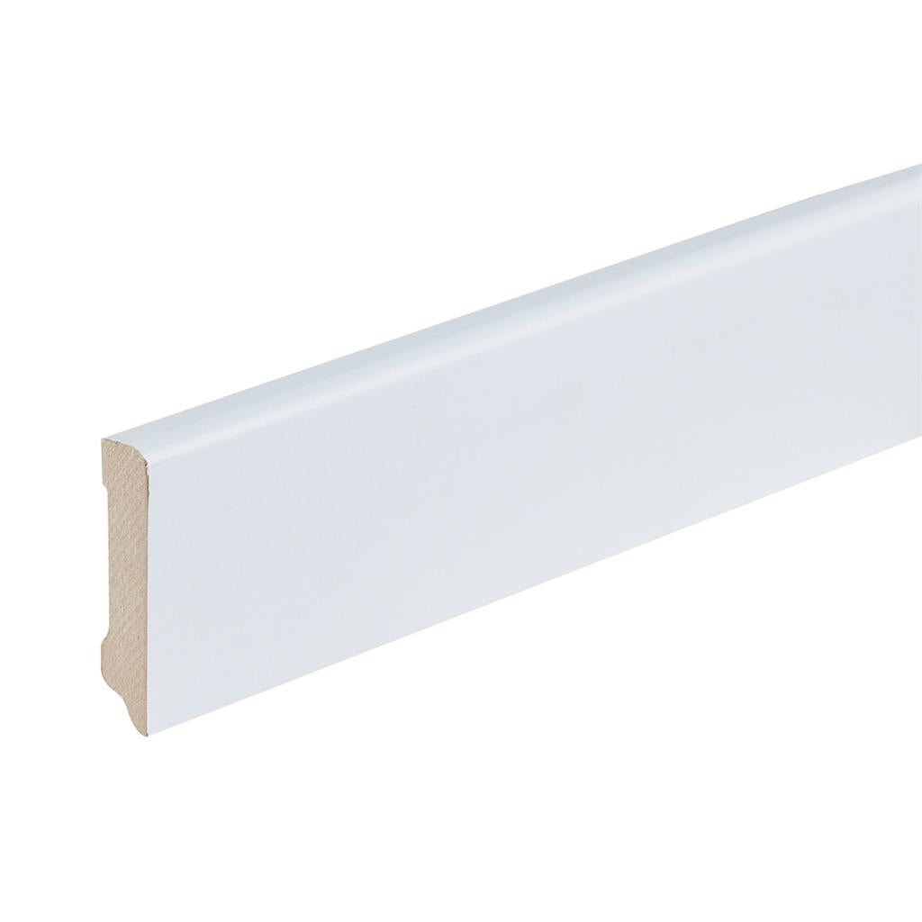 Folieplint Berlijn 70x15 wit