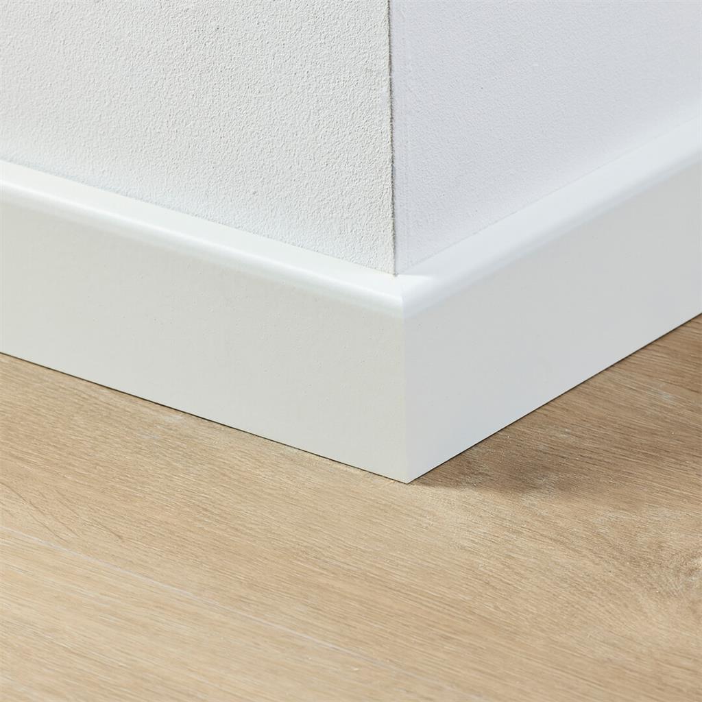 Gelakte plint Berlijn 70x15 wit