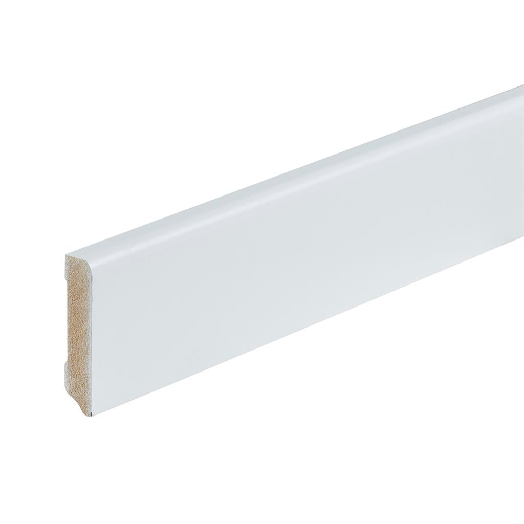Gelakte plint Berlijn 70x15 wit