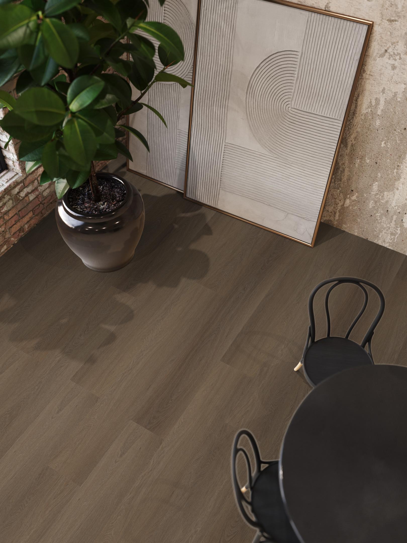 Plak PVC - Bruin