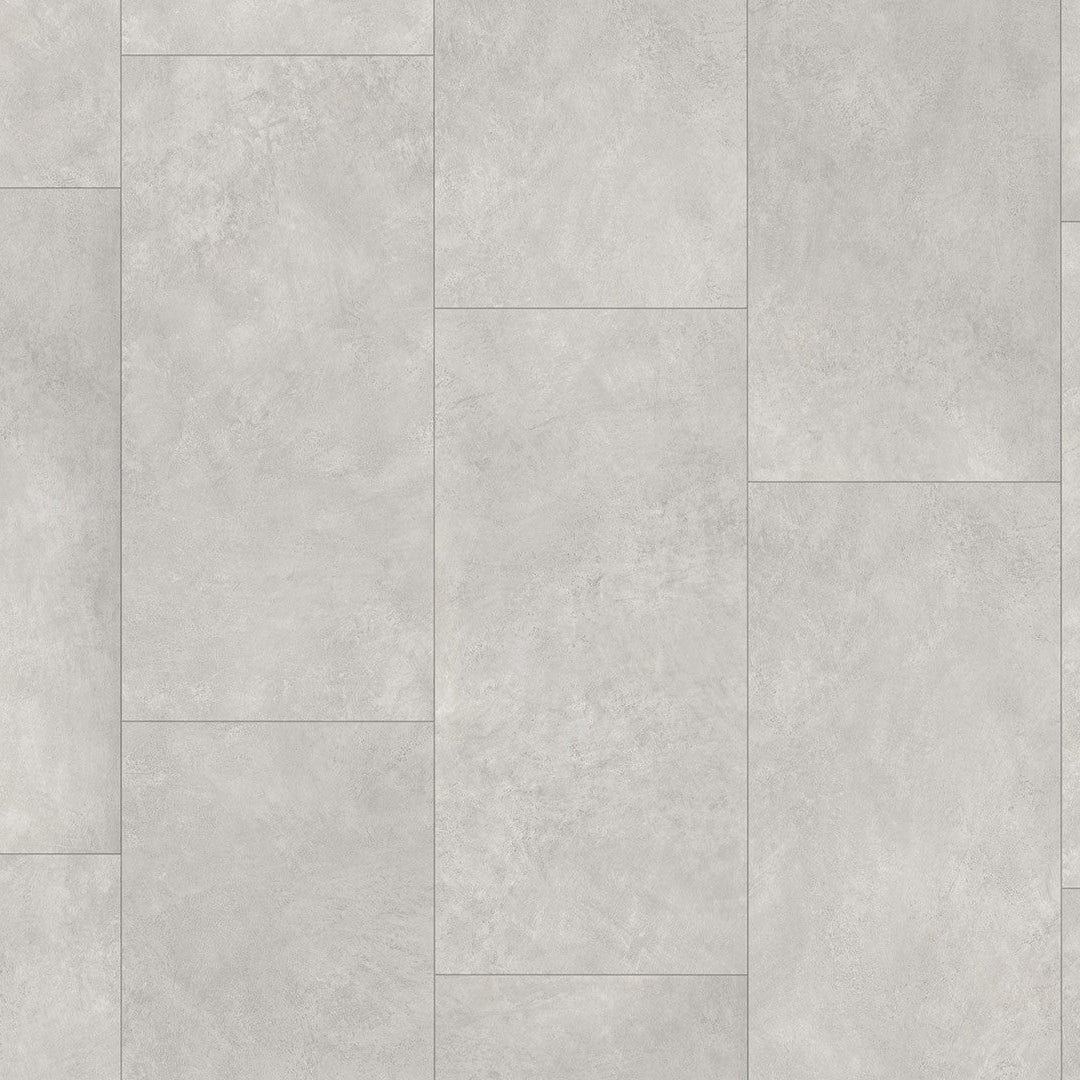 Laminaat Trendtime 5 Grote tegel betonsteen lichtgrijs stenenstructuur minivellingkant
