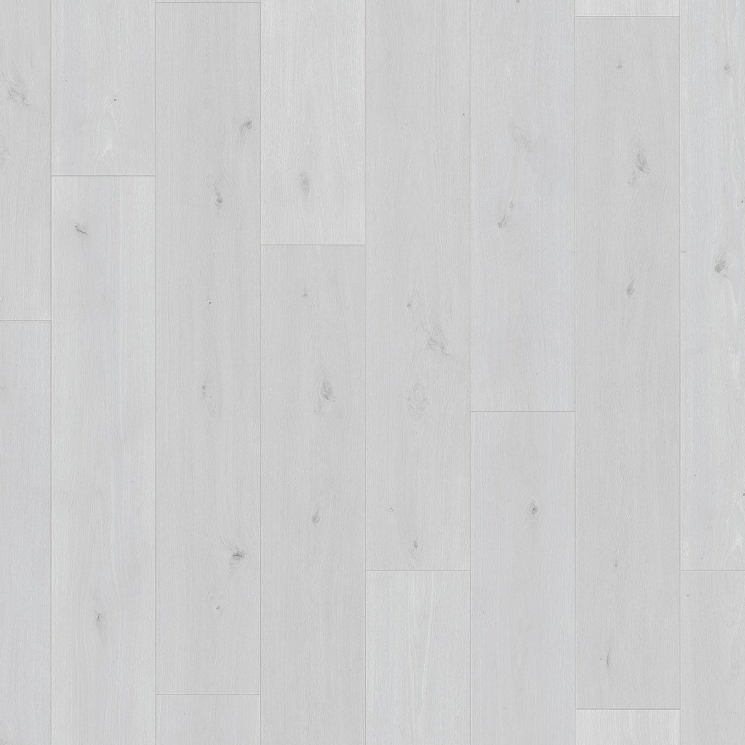 Laminaat Basic 400 Eiken natur.mix kristal wit Natuurmat str. landhuis v-kant