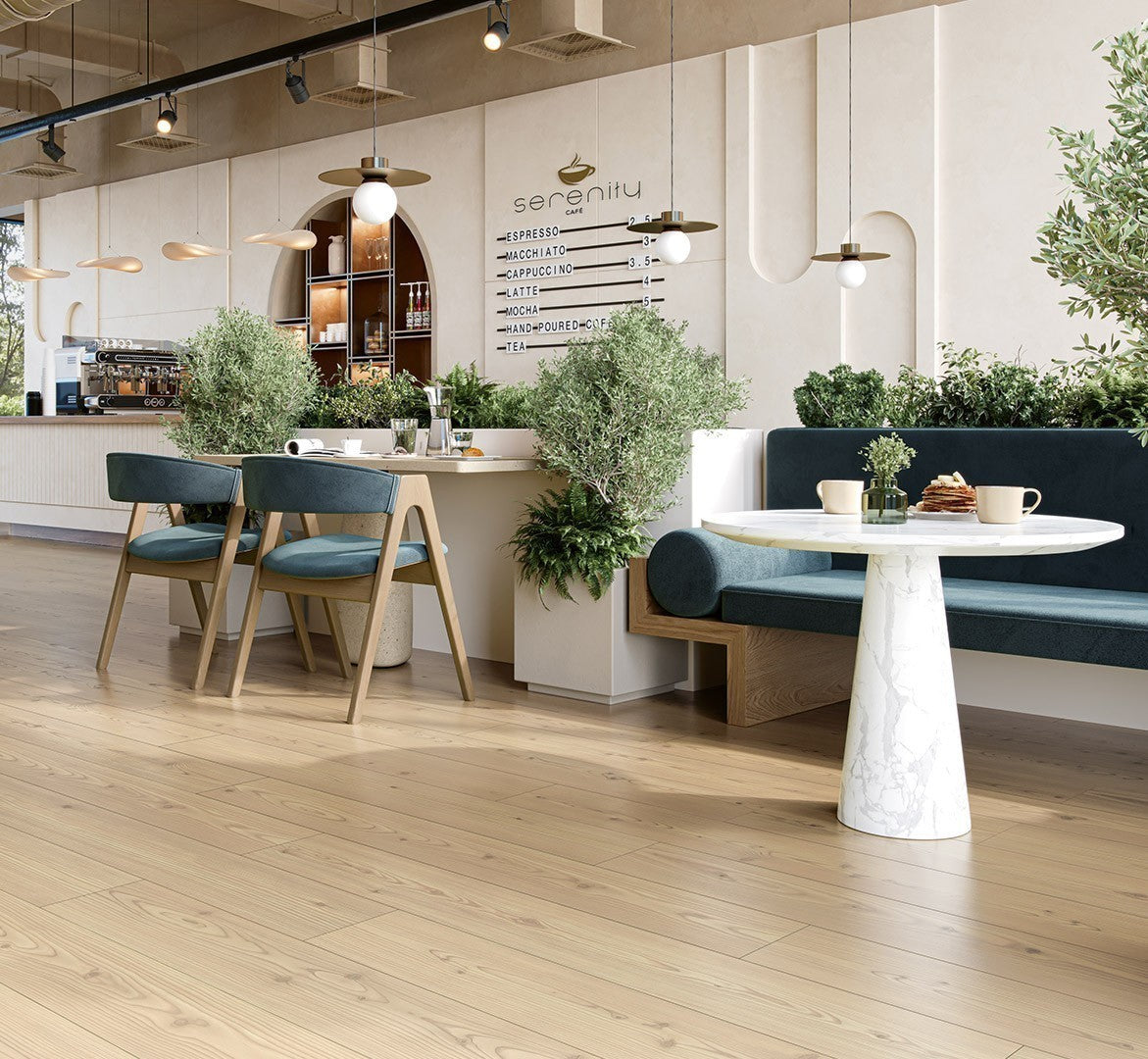 Laminaat Classic 1050 Lariks Yukon beige zijdemat.struc landh.mini.kant