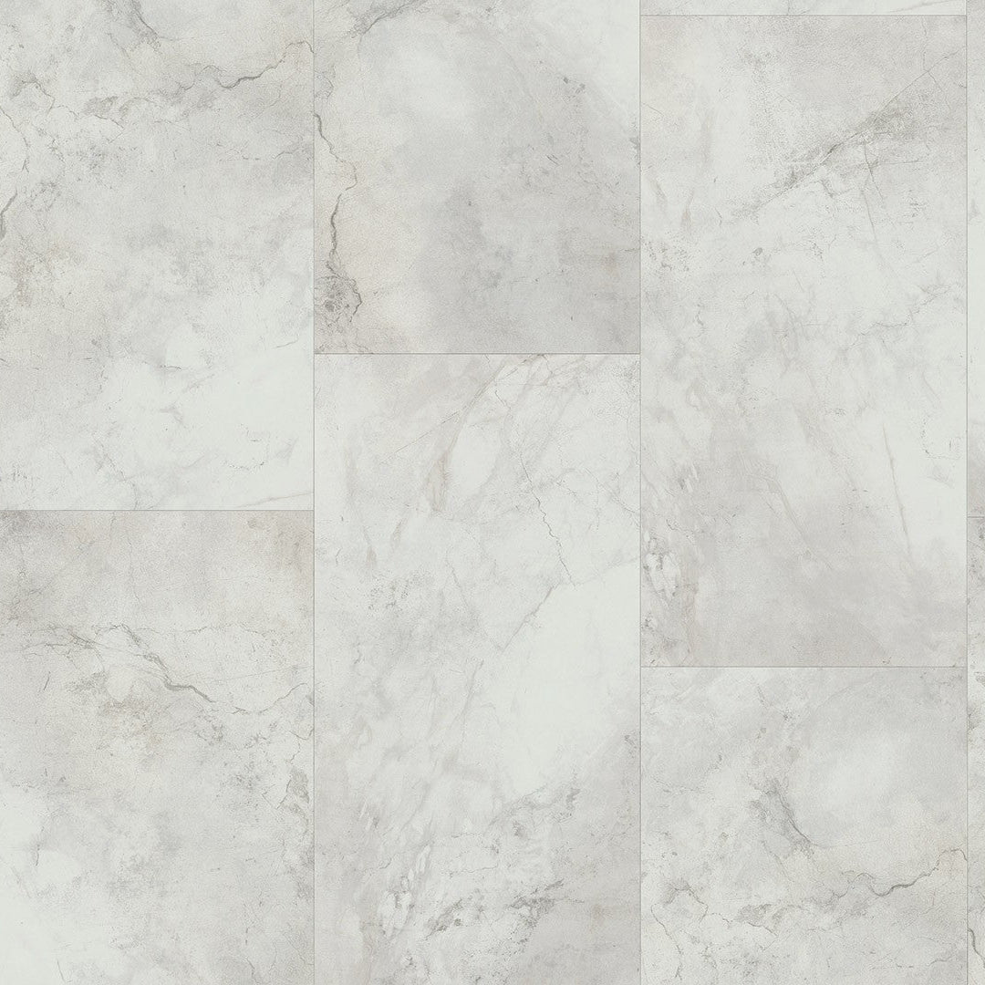 Designvloer Vinyl Trendtime 5 SPC Marmer Abbey wit Mineraalstructu v-kant