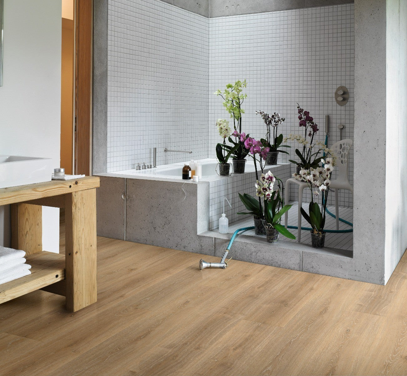 Designvloer Vinyl Classic 2070 Royal Eiken licht gekalkt geborstelde str landhuis v-kant