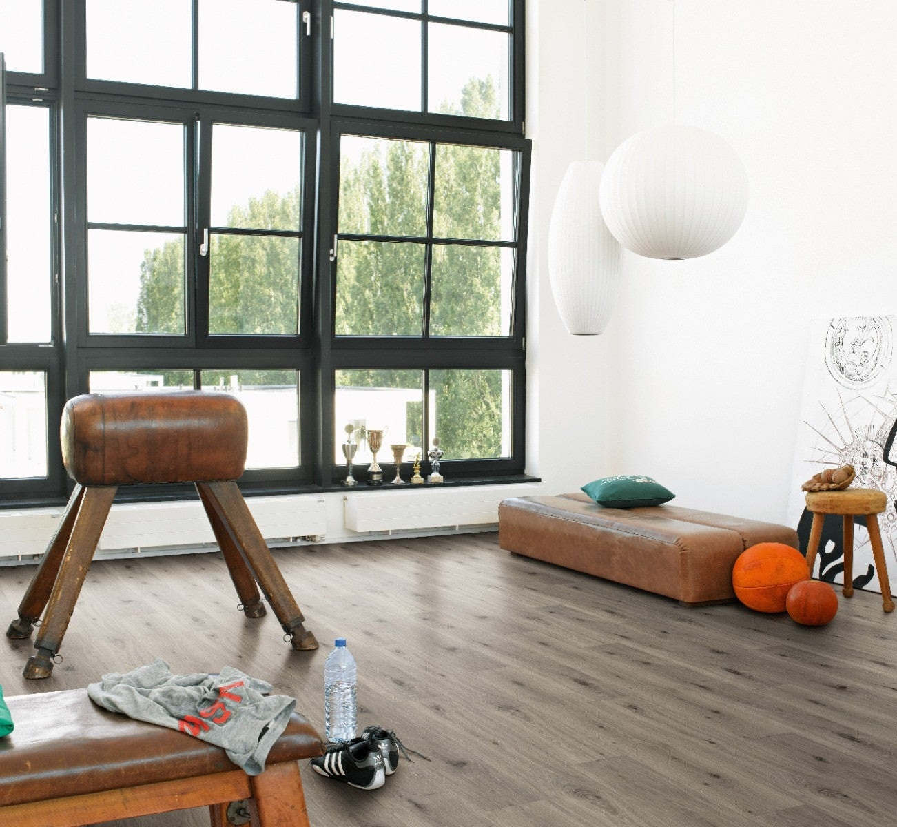 Designvloer Vinyl Trendtime 8 Eiken Imperial lichtgrijs authent str landhuis v-kant