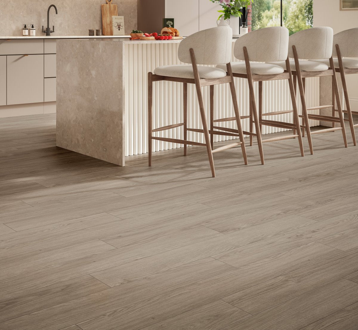 Laminaat Trendtime 1 Mont Blanc grijs Mat Houtstructu minivellingkant