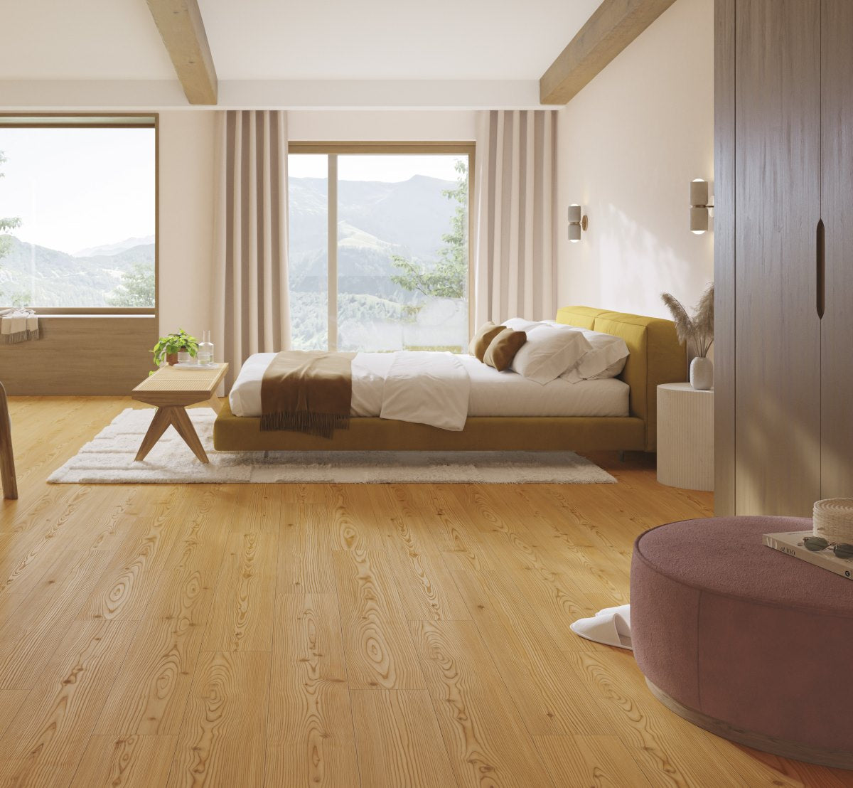 Laminaat Classic 1050 Lariks Yukon honing zijdemat.struc landh.mini.kant