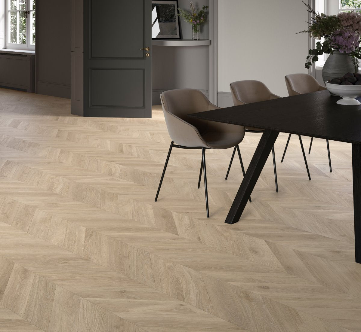 Laminaat Trendtime 8 Eiken Loire beige zijdemat.struc