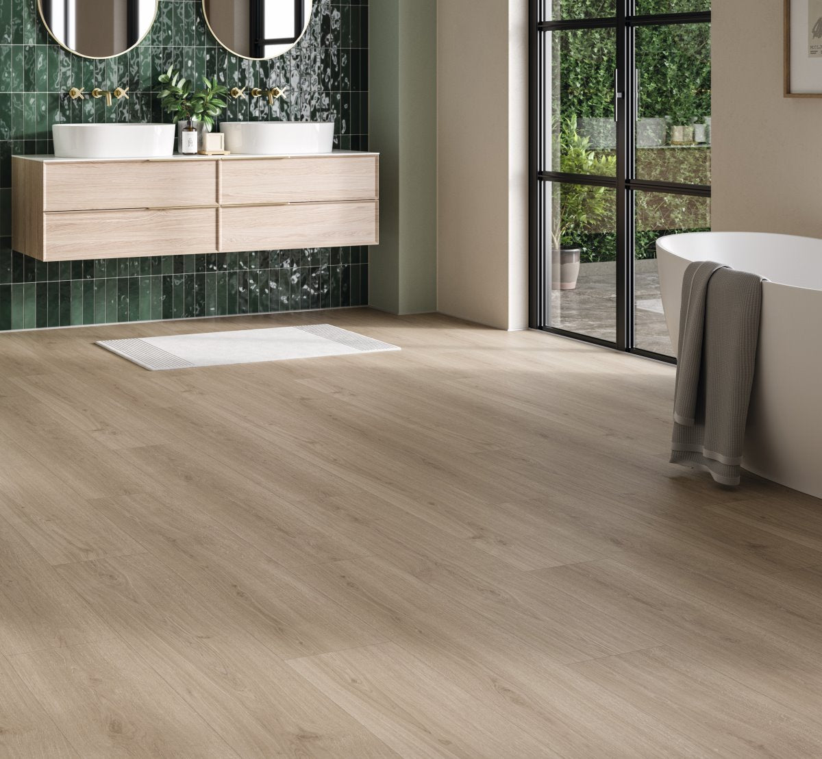 Designvloer Vinyl Basic 5.3 Eiken Regent grijs Eleganz struc. landhuis v-kant