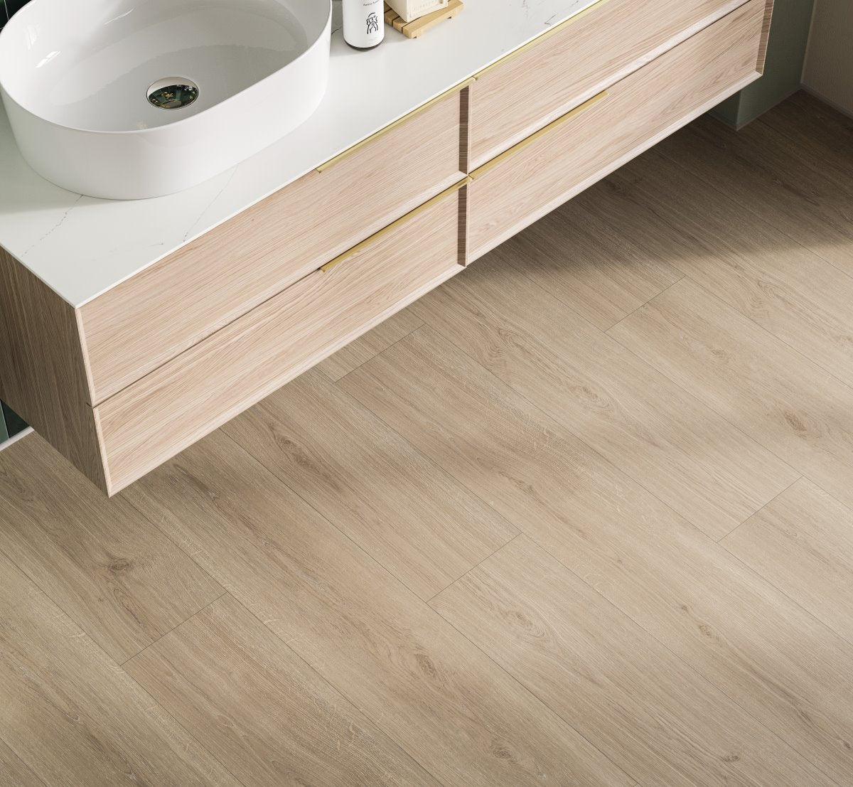 Designvloer Vinyl Basic 5.3 Eiken Regent grijs Eleganz struc. landhuis v-kant