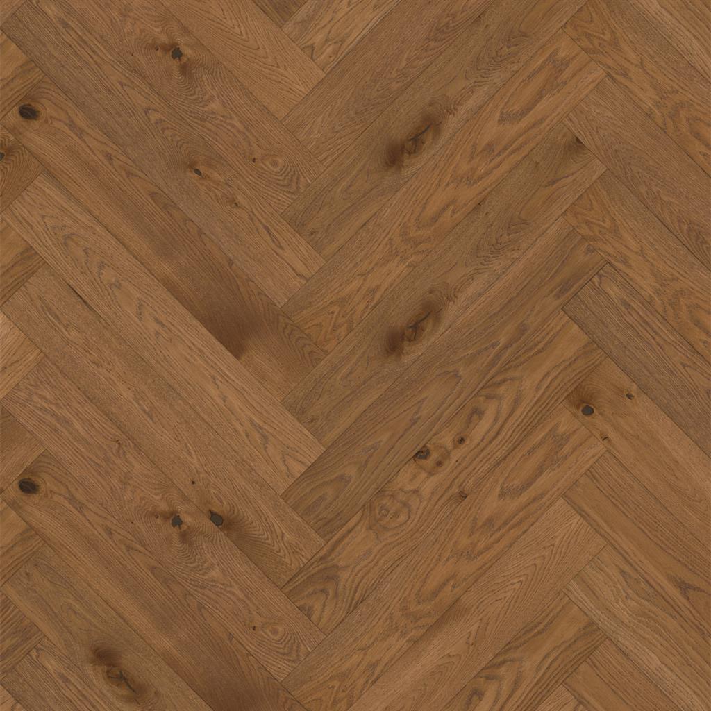 Encino visgraat rustiek cognac