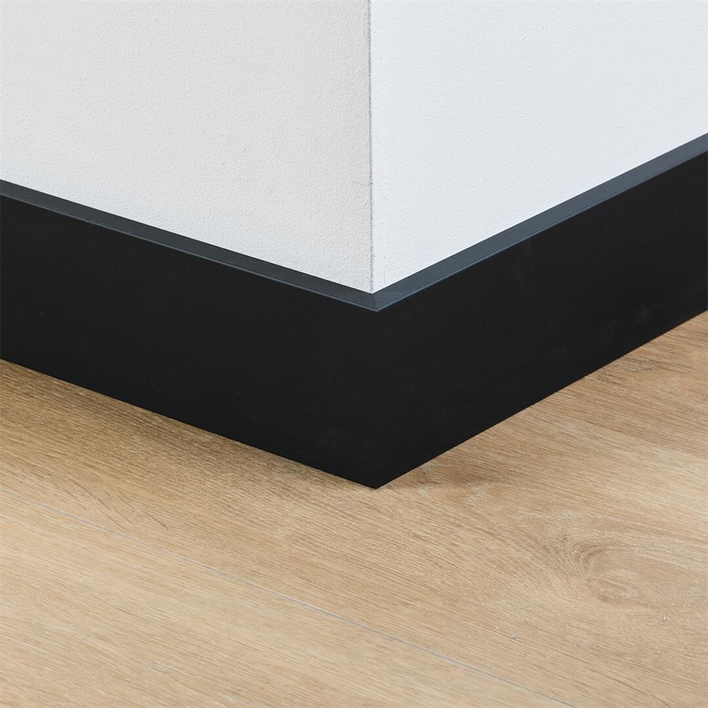 Folieplint Amsterdam 90x15 zwart