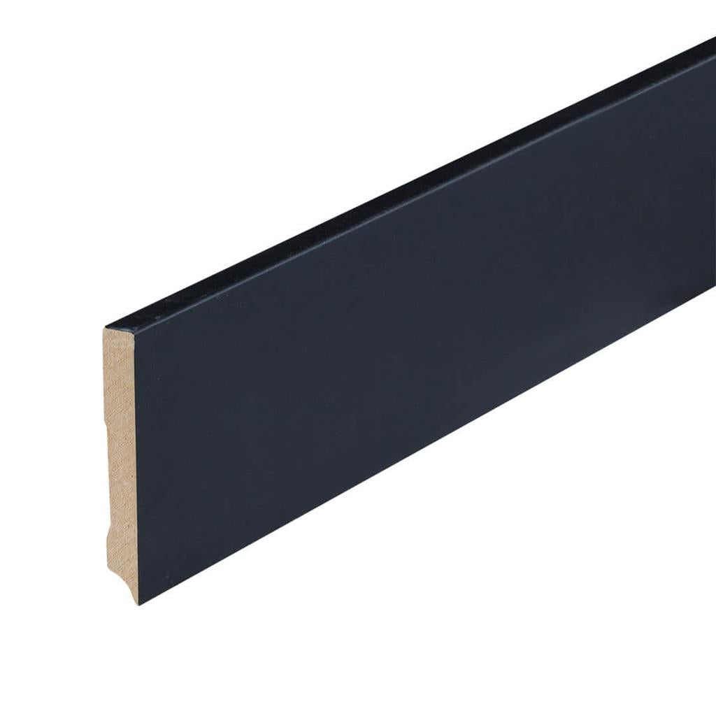 Folieplint Amsterdam 90x15 zwart