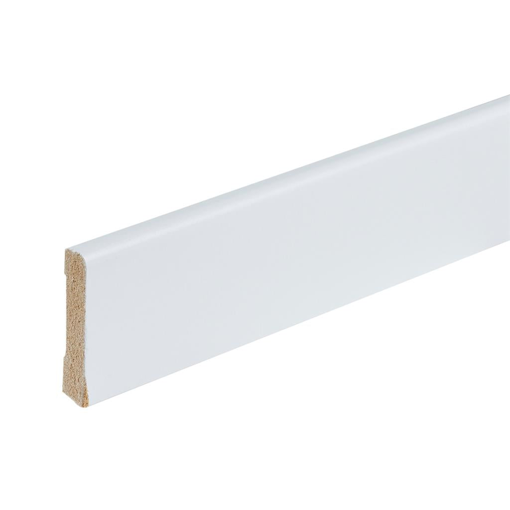 Gelakte plint Berlijn 70x12 wit