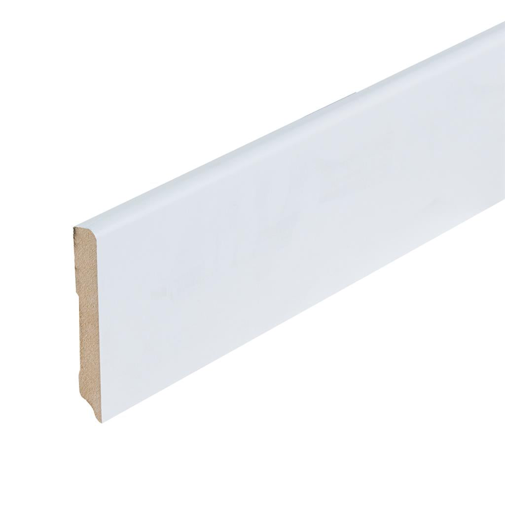 Folieplint Berlijn 90x12 wit