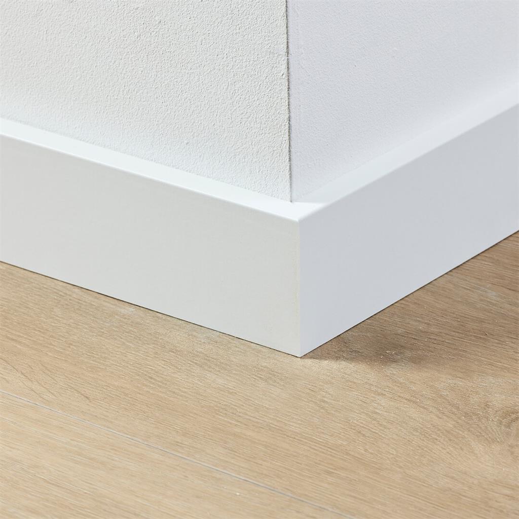 Folieplint Amsterdam 70x15 wit
