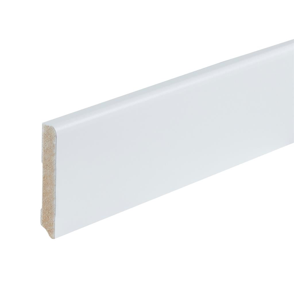 Gelakte plint Berlijn 90x15 wit