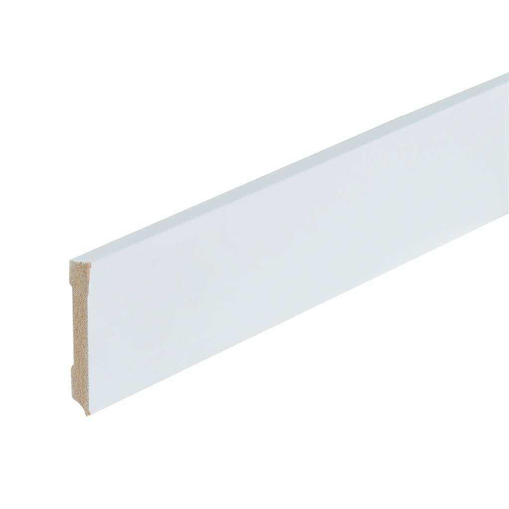 Gelakte plint Amsterdam 70x9 wit