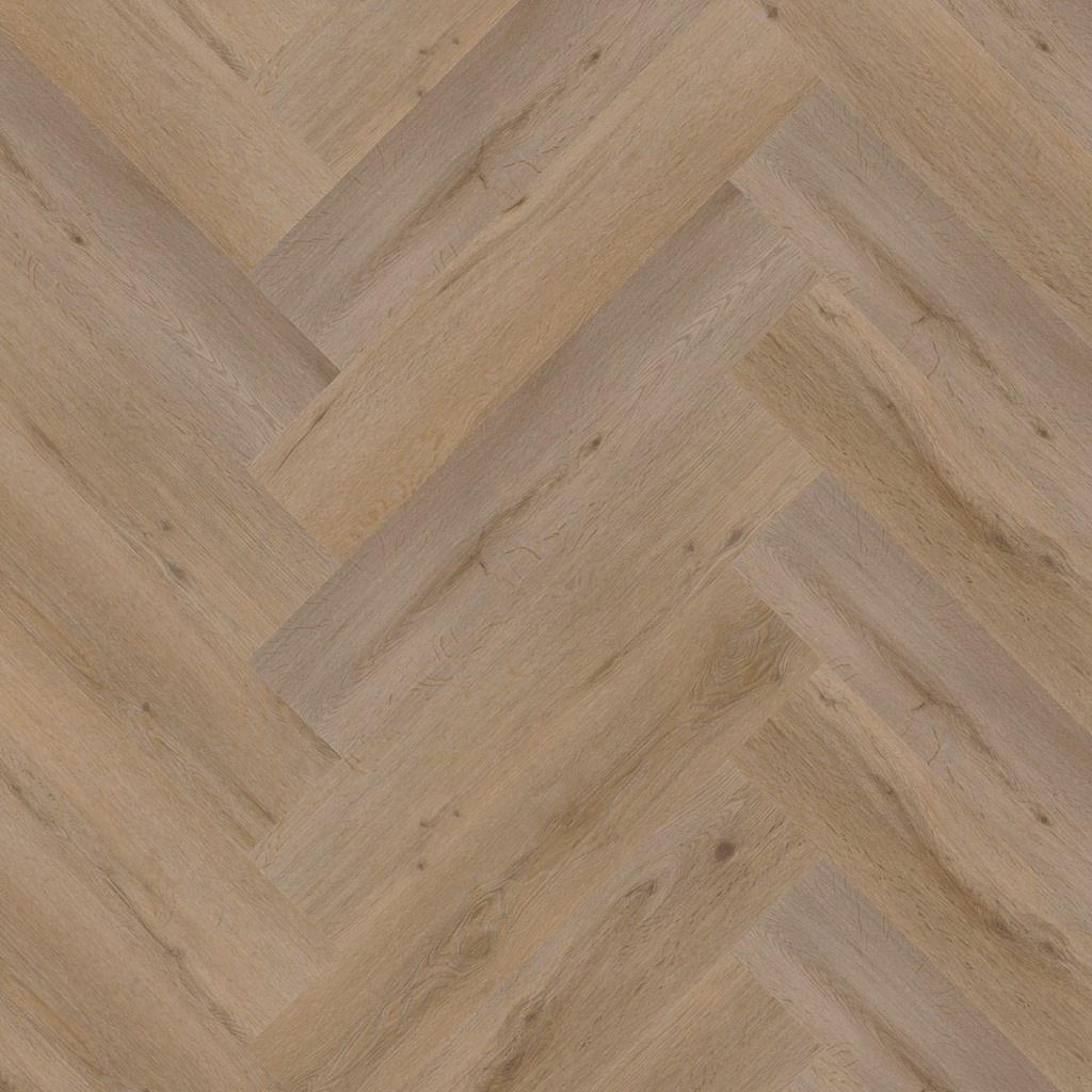 YUP Leyton herringbone dryback natural oak