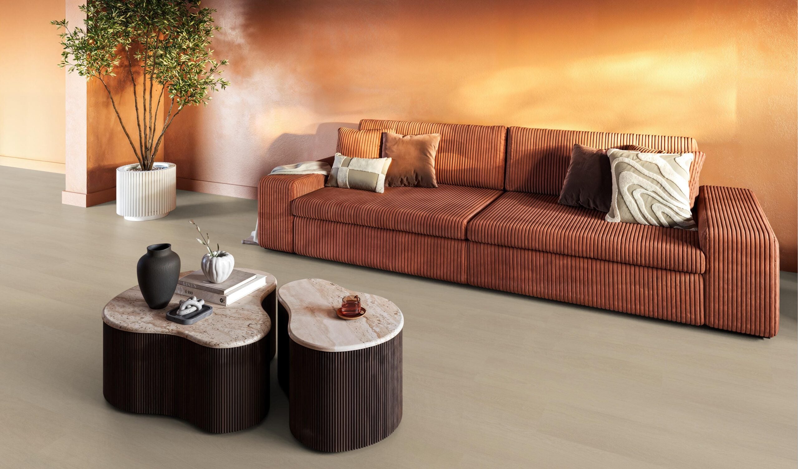 Plak PVC - Beige