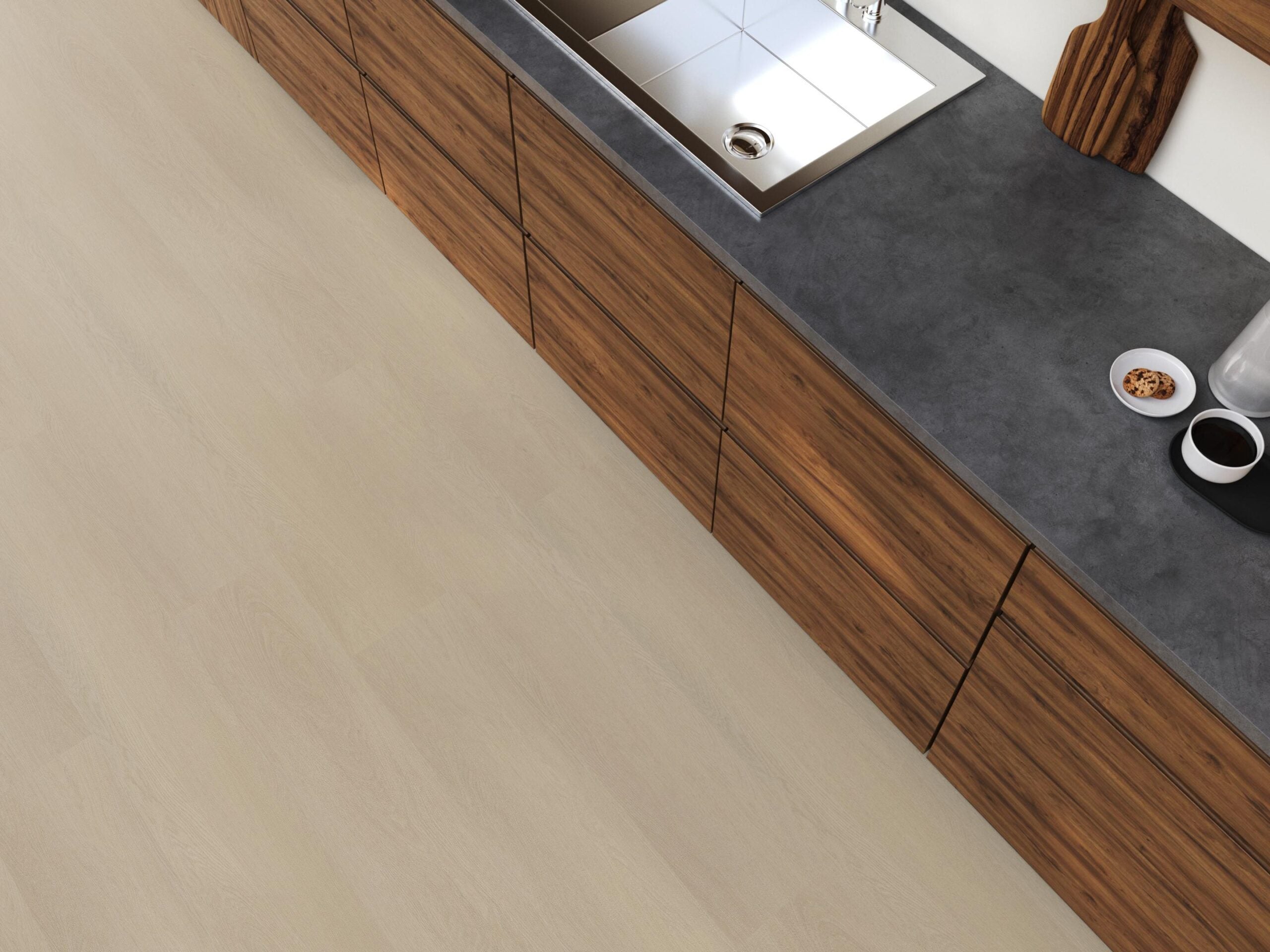 Plak PVC - Beige