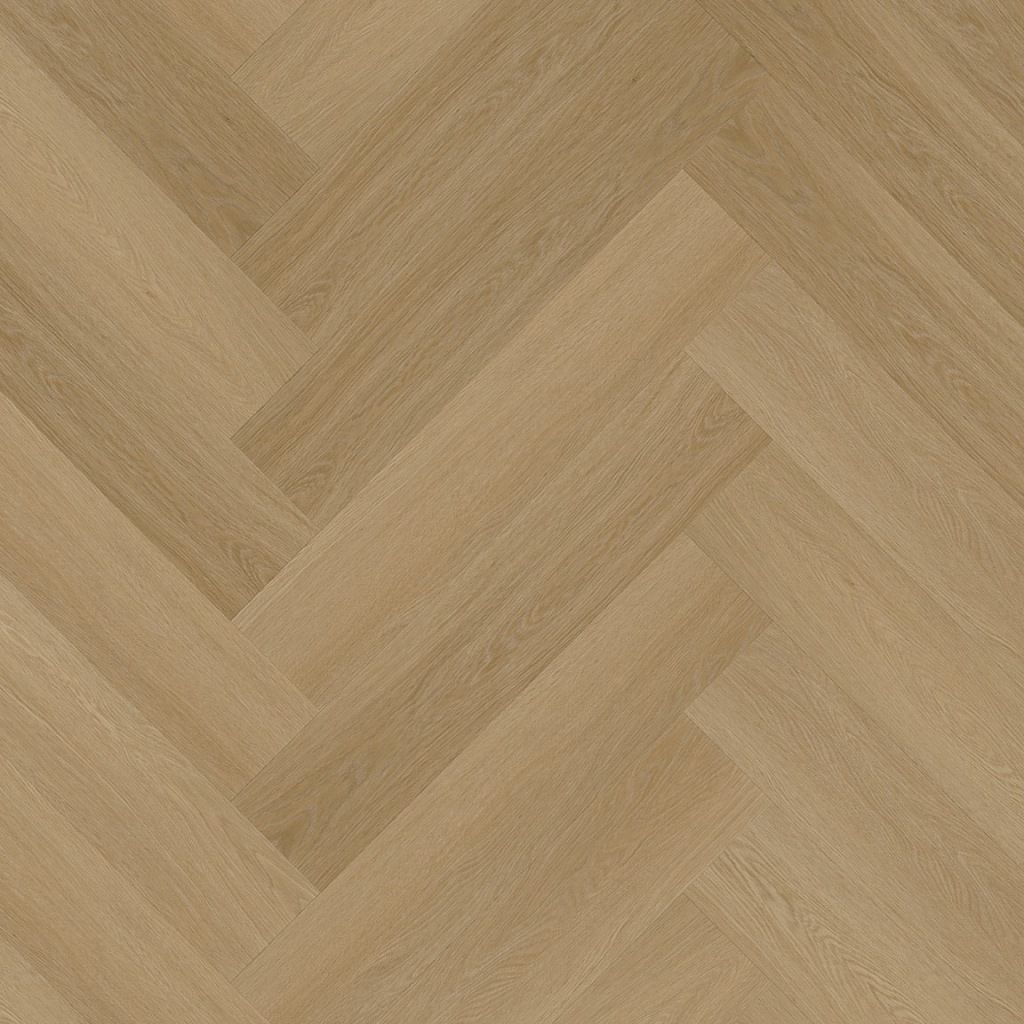 YUP Fulham herringbone dryback warm oak