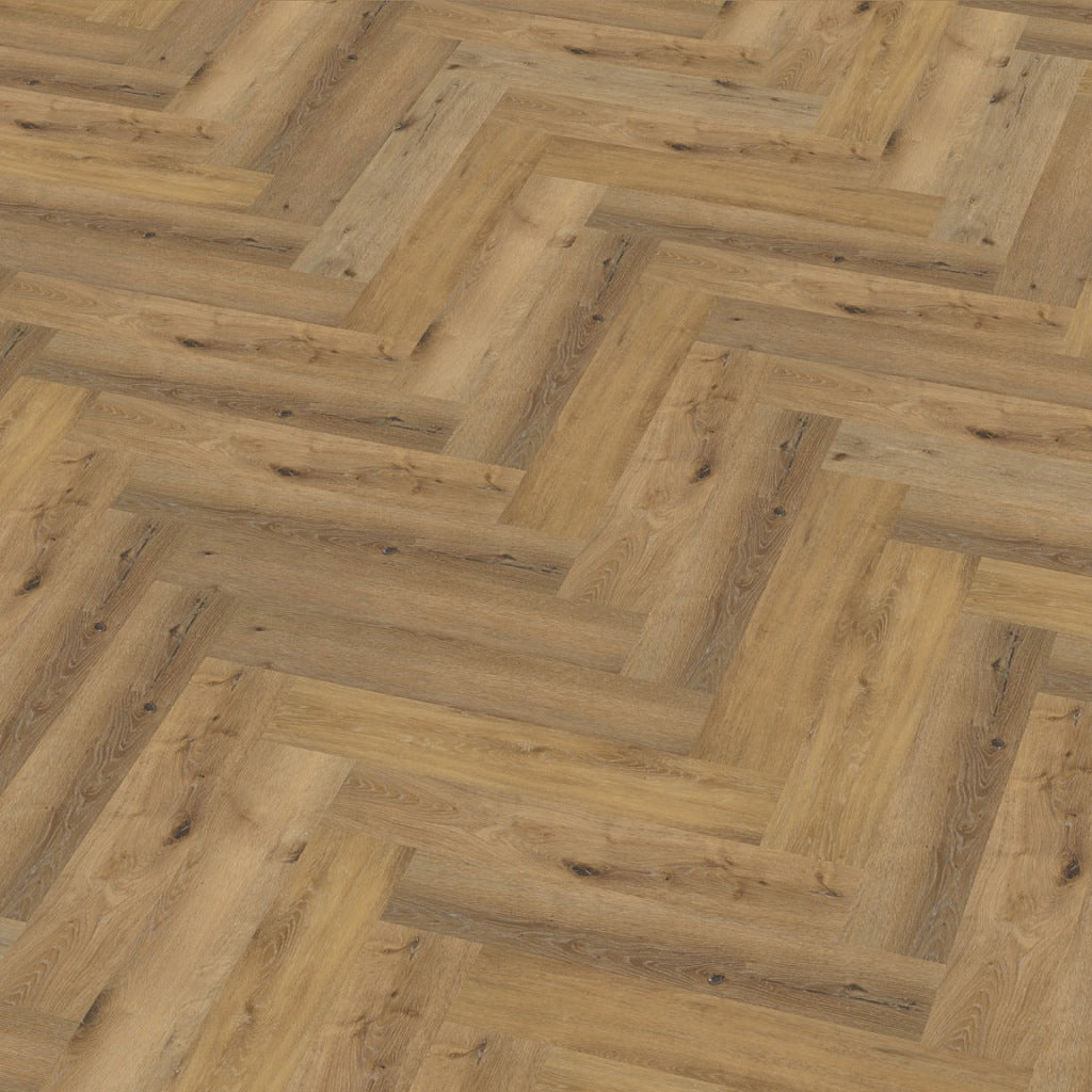 YUP herringbone click SRC dark oak