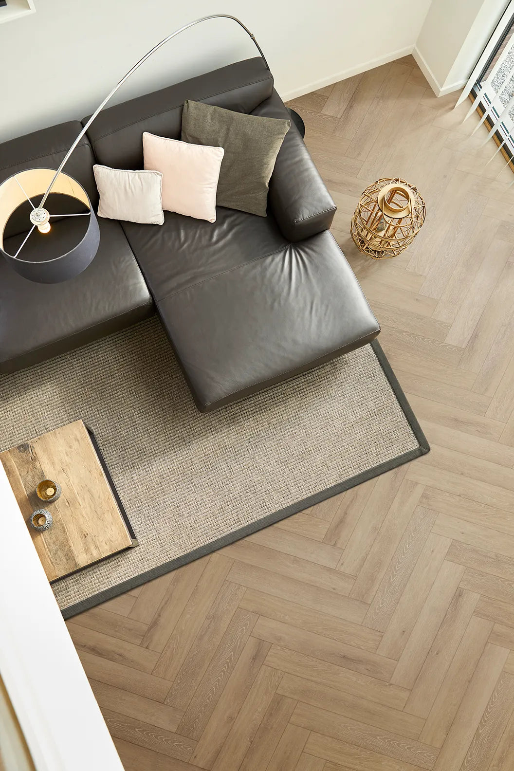 COREtec The Naturals Herringbone - Lumber