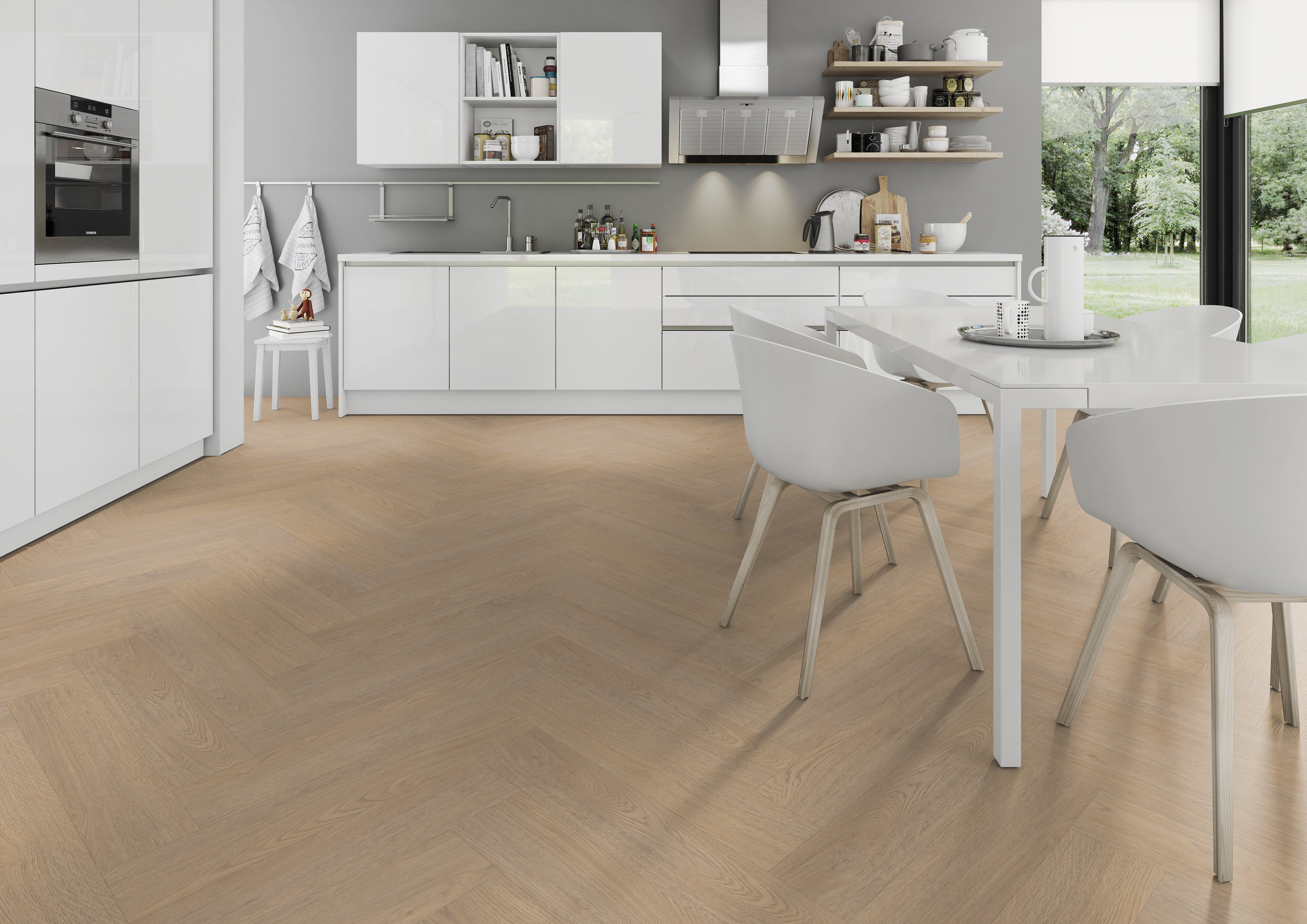 Terreno visgraat XL 61 | Rigid Click