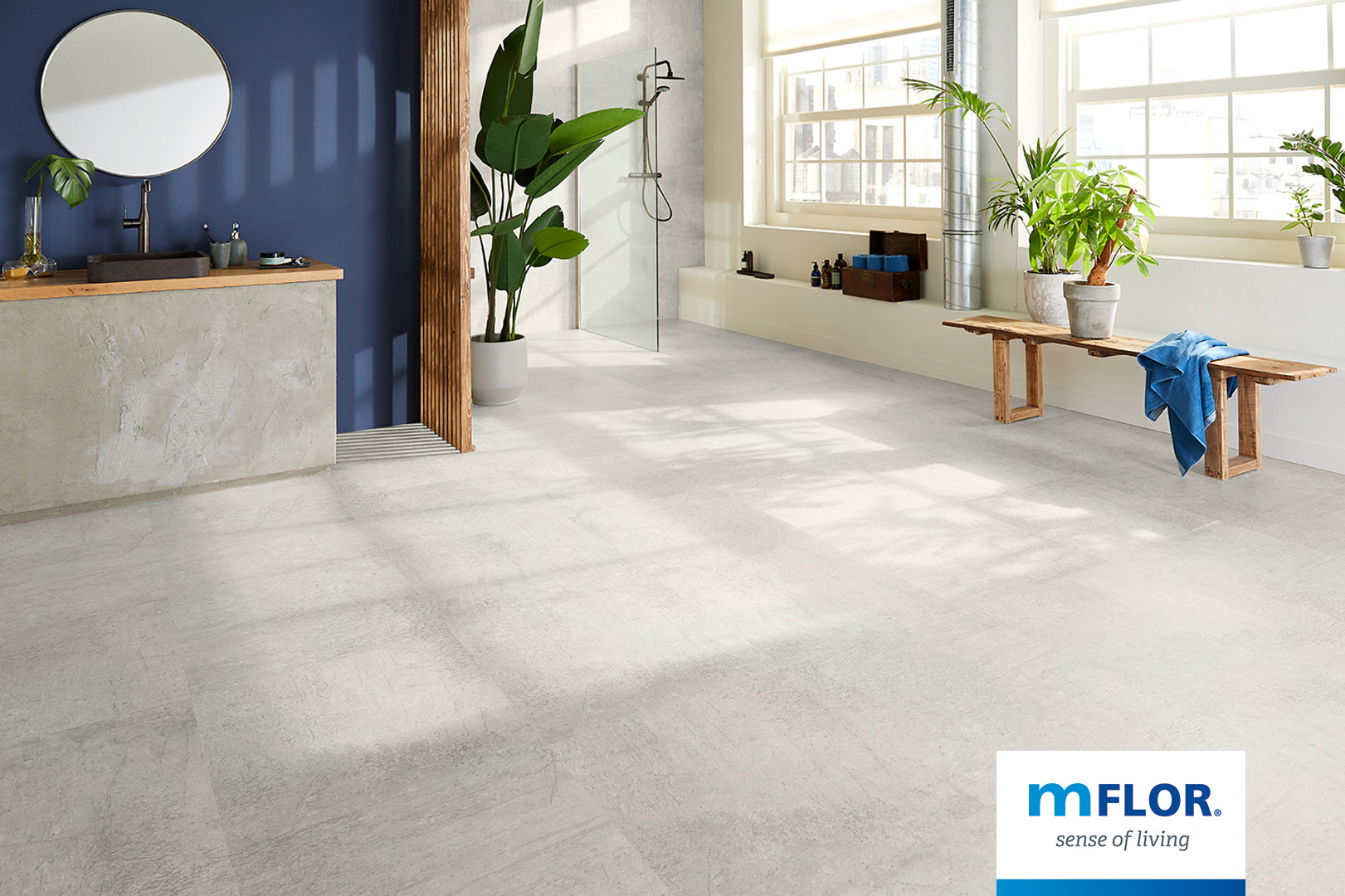 MFLOR Estrich Stone White