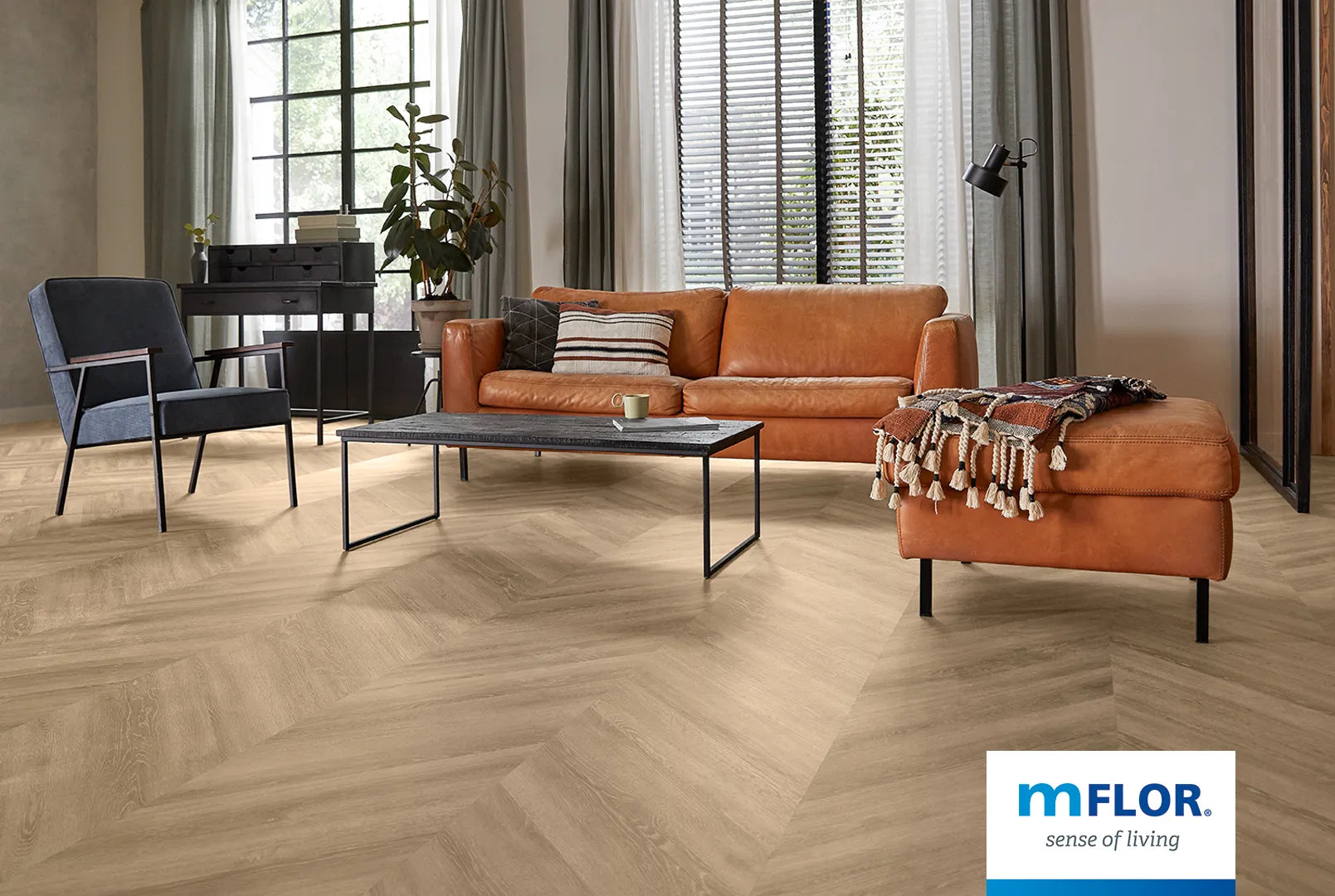 mFLOR Parva Oak Chevron Piedmont