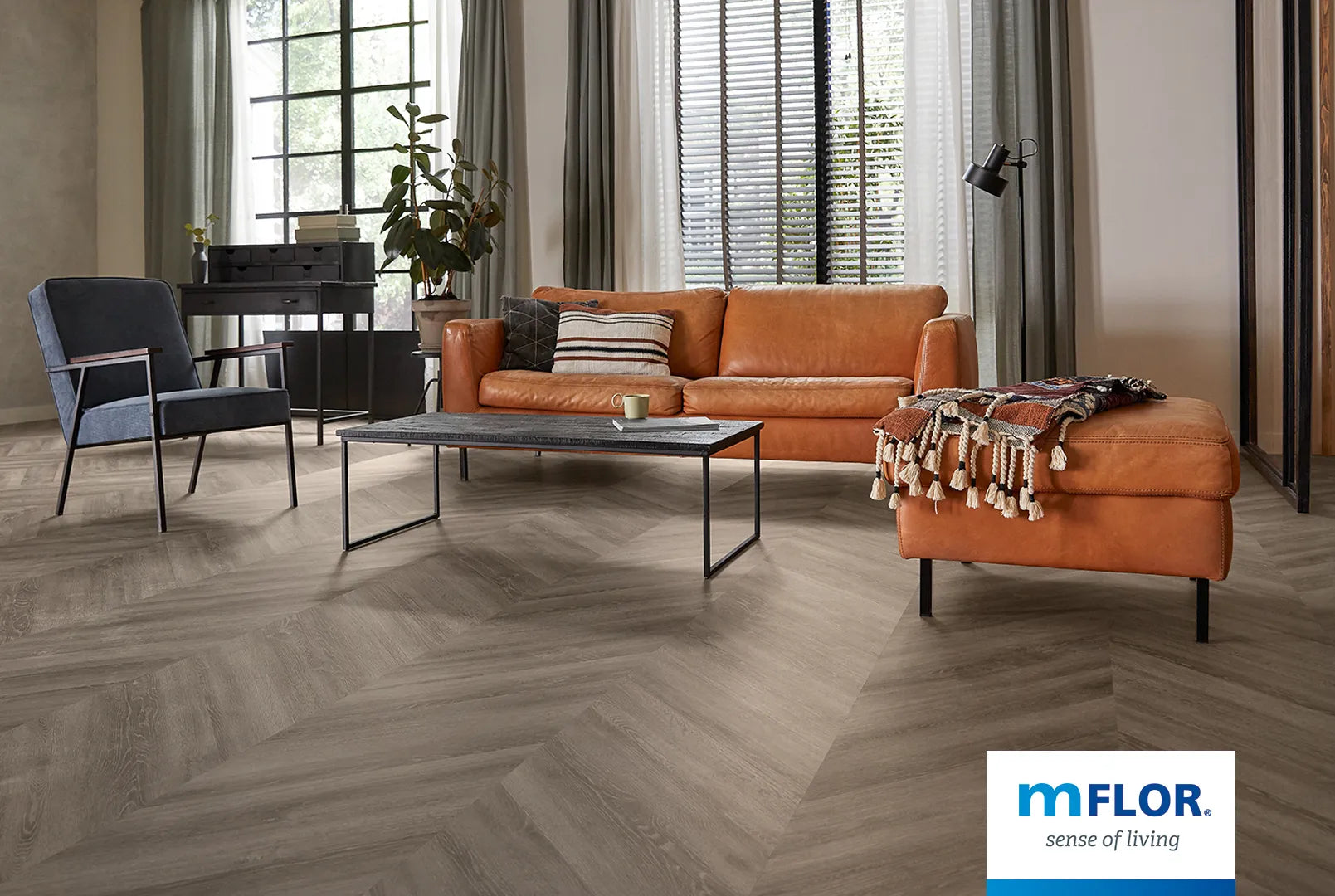 mFLOR Parva Oak Chevron Lombardia