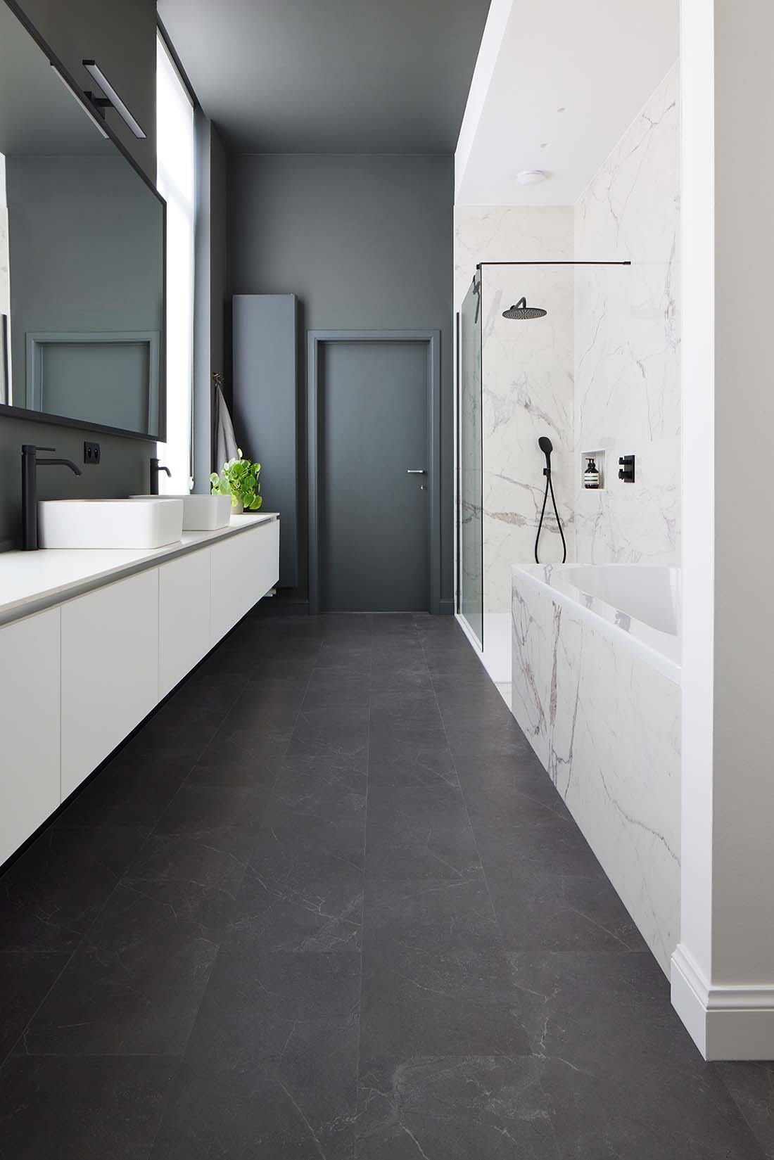 Caldera Tiles 600 Marmo Scuro IB