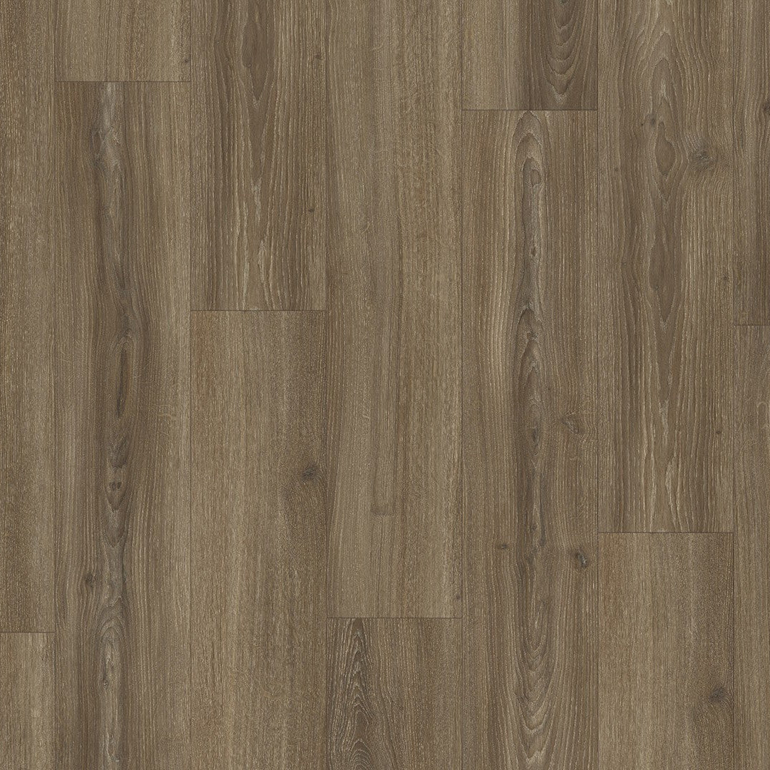 Laminaat Basic 600 Brede landhuisvloer Eiken Studiolin bruin Natuurmat str. landhuis v-kant