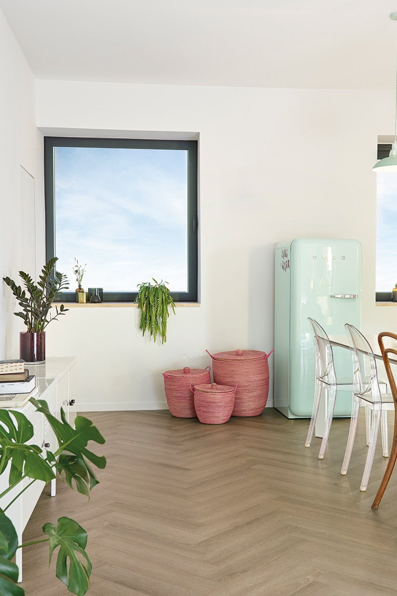 Sava Herringbone 123 Almond